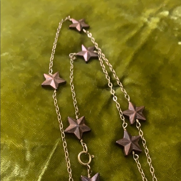 Vintage Boho Celestial Star necklace - Picture 3 of 5